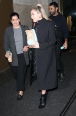 FLORENCE PUGH Leaves Today Show in New York 12/10/2019