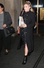 FLORENCE PUGH Leaves Today Show in New York 12/10/2019