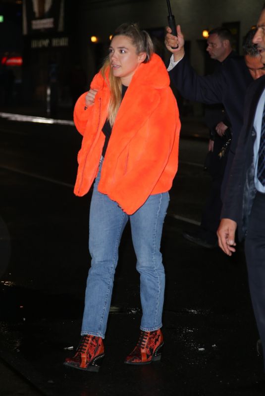 FLORENCE PUGH Night Out in New York 12/10/2019