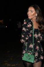 FRANCESCA ALLEN Night Out in London 12/09/2019