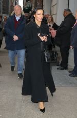 FRANCESCA HAYWARD Leaves The Cats Press Junket in New York 12/16/2019