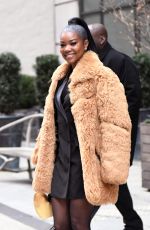 GABRIELLE UNION Leaves Her Hotel in New York 12/16/2019