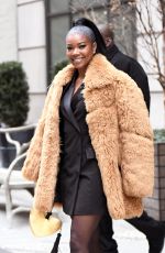 GABRIELLE UNION Leaves Her Hotel in New York 12/16/2019