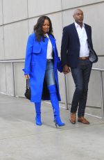 GARCELLE BEAUVAIS Arrives at LA Lakers Game in Los Angeles 12/01/2019