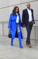 GARCELLE BEAUVAIS Arrives at LA Lakers Game in Los Angeles 12/01/2019