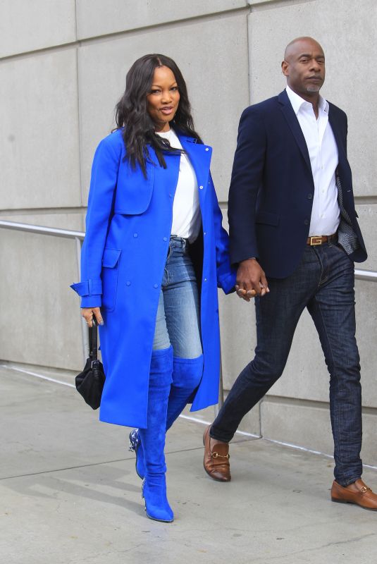 GARCELLE BEAUVAIS Arrives at LA Lakers Game in Los Angeles 12/01/2019