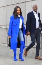 GARCELLE BEAUVAIS Arrives at LA Lakers Game in Los Angeles 12/01/2019