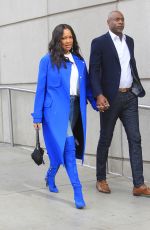 GARCELLE BEAUVAIS Arrives at LA Lakers Game in Los Angeles 12/01/2019