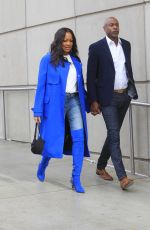 GARCELLE BEAUVAIS Arrives at LA Lakers Game in Los Angeles 12/01/2019