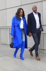 GARCELLE BEAUVAIS Arrives at LA Lakers Game in Los Angeles 12/01/2019