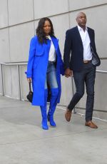 GARCELLE BEAUVAIS Arrives at LA Lakers Game in Los Angeles 12/01/2019