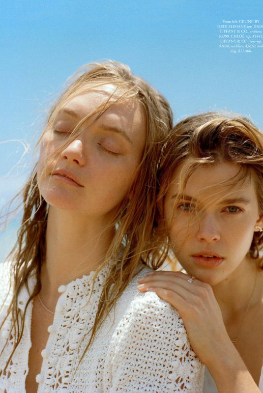 GEORGIA FOWLER, CHARLEE FRASER, GEMMA WARD and ALEXANDRA AGOSTON in Harper