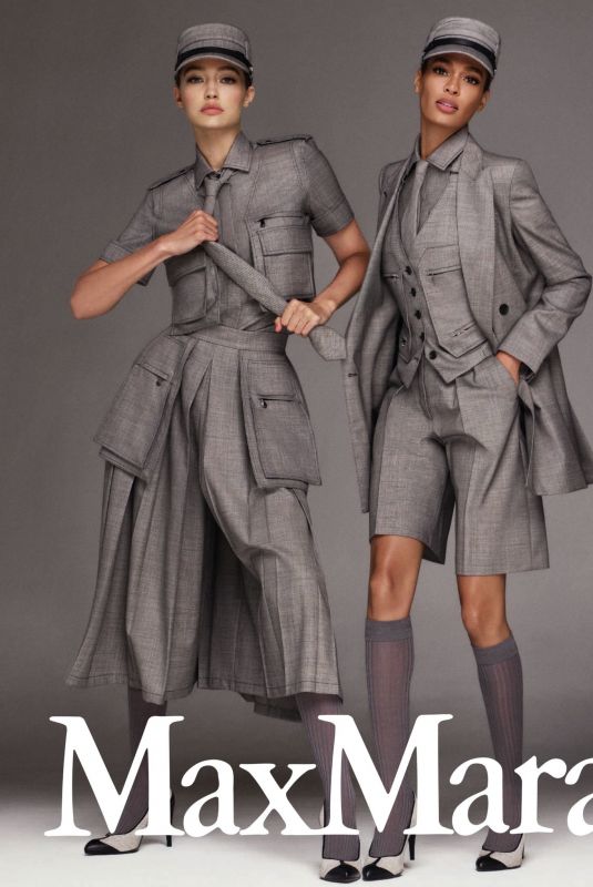 GIGI HADID and JOAN SMALLS for Max Mara Spring/Summer 2020 Campaign