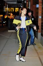 GIGI HADID Arrives at Her Home in New York 12/16/2019
