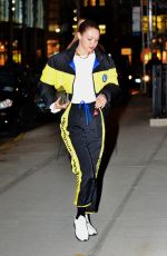GIGI HADID Arrives at Her Home in New York 12/16/2019