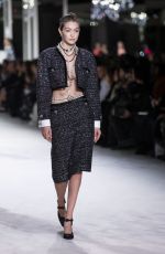 GIGI HADID at Chanel Metiers D