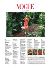 GIGI HADID in Vogue Magazine, January 2020
