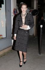 GIGI HADID Leaves Chanel After Show in Paris 12/04/2019