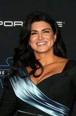 GINA CARANO at Star Wars: The Rise of Skywalker Premiere in Los Angeles 12/16/2019