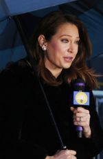 GINGER ZEE on the Set of Good Morning America 12/30/2019