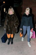 GOLDIE HAWN Out and About in Aspen 12/19/2019