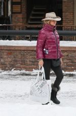 GOLDIE HAWN Out and About in Aspen 12/27/2019