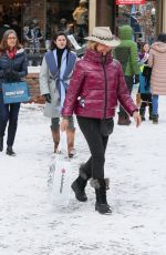 GOLDIE HAWN Out and About in Aspen 12/27/2019