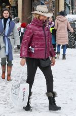 GOLDIE HAWN Out and About in Aspen 12/27/2019