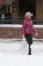 GOLDIE HAWN Out and About in Aspen 12/27/2019