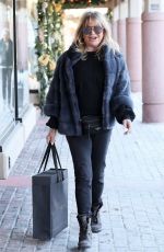GOLDIE HAWN Out Shopping in Aspen 12/20/2019