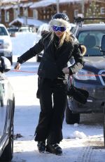 GWYNETH PALTROW, DAKOTA JOHNSON and Chris Martin Out in Aspen 12/23/2019