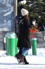 GWYNETH PALTROW, DAKOTA JOHNSON and Chris Martin Out in Aspen 12/23/2019