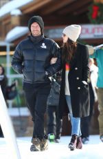 GWYNETH PALTROW, DAKOTA JOHNSON and Chris Martin Out in Aspen 12/23/2019