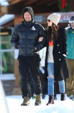 GWYNETH PALTROW, DAKOTA JOHNSON and Chris Martin Out in Aspen 12/23/2019