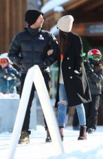 GWYNETH PALTROW, DAKOTA JOHNSON and Chris Martin Out in Aspen 12/23/2019