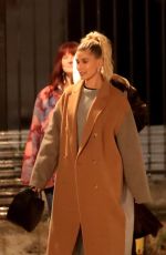 HAILEY and Justin BIEBER Arrives at Night Church Service in Beverly Hills 12/04/2019
