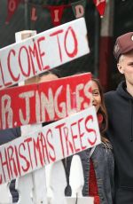 HAILEY and Justin BIEBER at Mr. Jingle