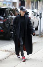HAILEY BIEBER Arrives at a Hair Salon in Los Angeles 11/30/2019