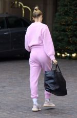 HAILEY BIEBER Arrives at a Spa in Beverly Hills 12/11/2019