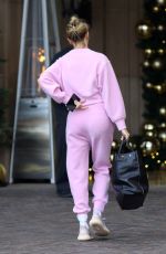HAILEY BIEBER Arrives at a Spa in Beverly Hills 12/11/2019