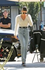 HAILEY BIEBER at Nine Zero One Salon in Los Angeles 12/19/2019