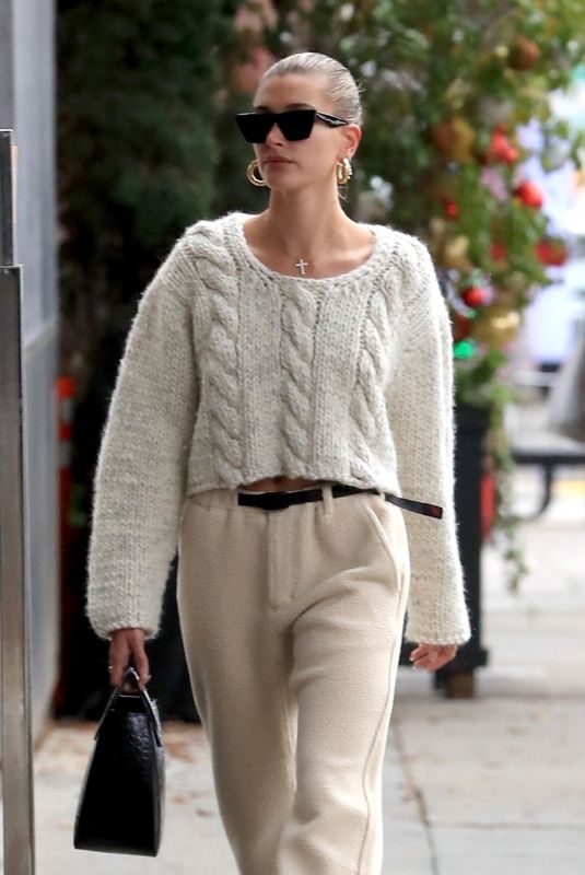 HAILEY BIEBER Out and About in Beverly Hills 12/08/2019