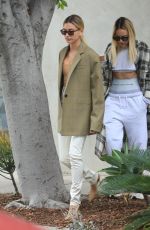 HAILEY BIEBER Out and About in West Hollywood12/07/2019