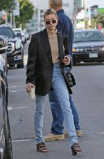 HAILEY BIEBER Out for Coffee in West Hollywood 12/17/2019