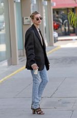 HAILEY BIEBER Out for Coffee in West Hollywood 12/17/2019