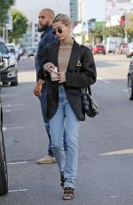 HAILEY BIEBER Out for Coffee in West Hollywood 12/17/2019