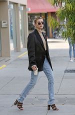 HAILEY BIEBER Out for Coffee in West Hollywood 12/17/2019