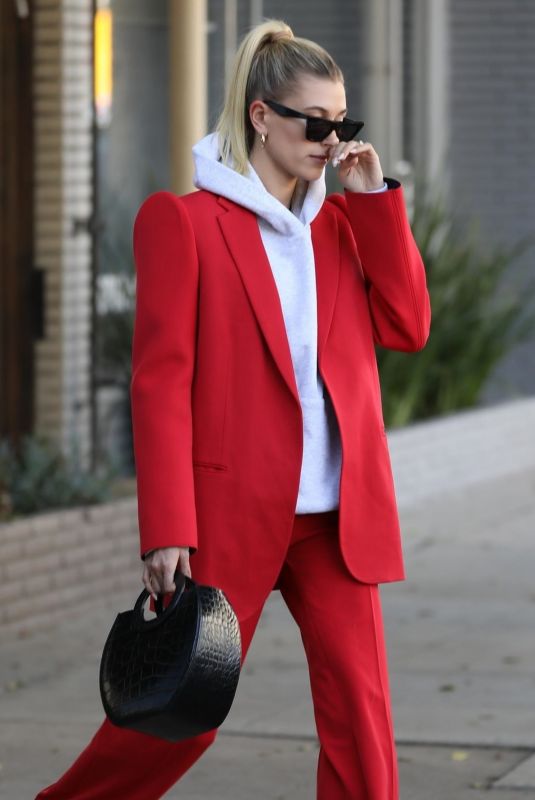 HAILEY BIEBER Out in Beverly Hills 12/02/2019