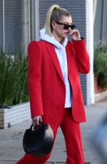 HAILEY BIEBER Out in Beverly Hills 12/02/2019