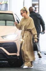 HAILEY BIEBER Out in Los Angeles 12/06/2019